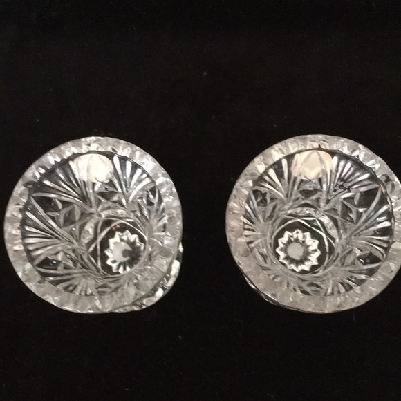 Zajecar Hand Cut 24% Lead Crystal Bud Vase - Picture 3 of 7